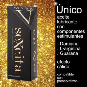 Aceite lubricante estimulante - Miss V , SeXcita