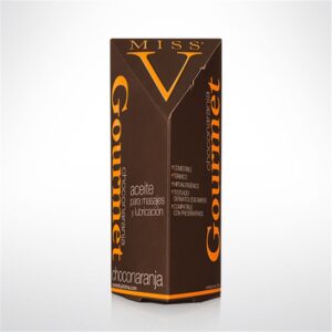 Aceite comestible para masajes y lubricación - Miss V, Choconaranja