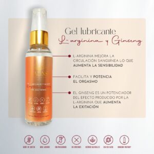 Gel Lubricante L-arginina y Ginseng