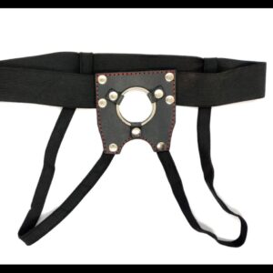 Arnés de cuero con elástico Reforzado (arnés de hombre)