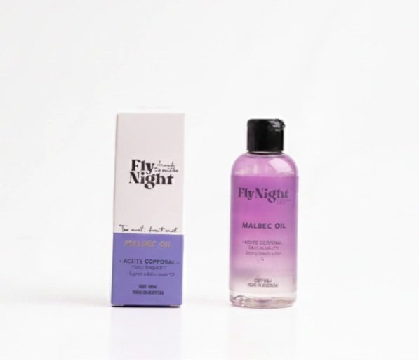 Aceite masajes corporal uva Malbec