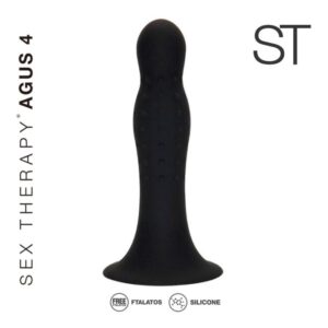 Dildo texturado de silicona Agus 4